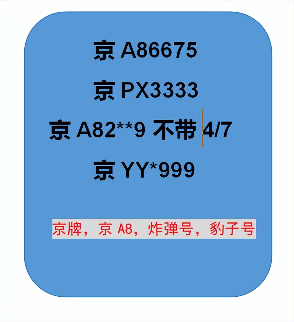 京牌指标转让出售